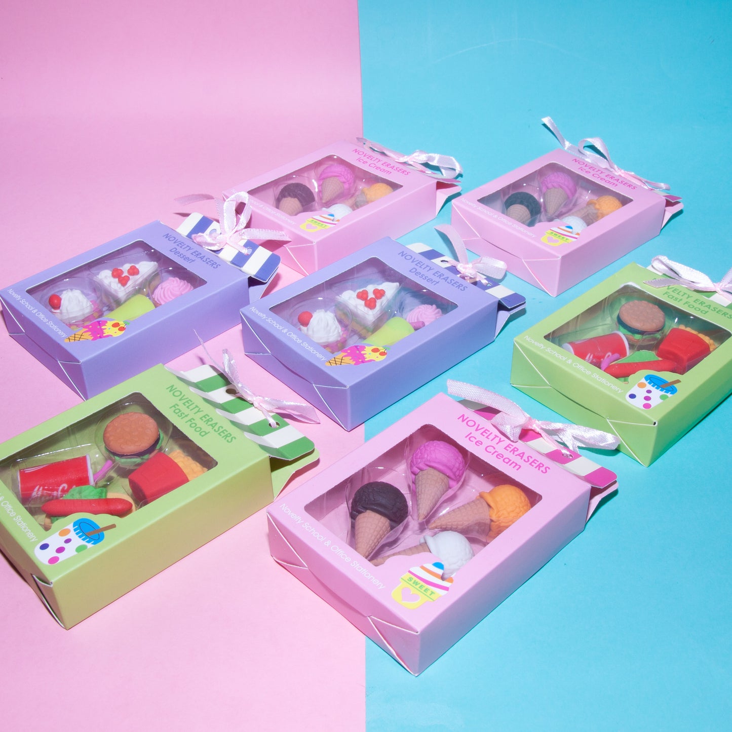 Kawaii Novelty Erasers