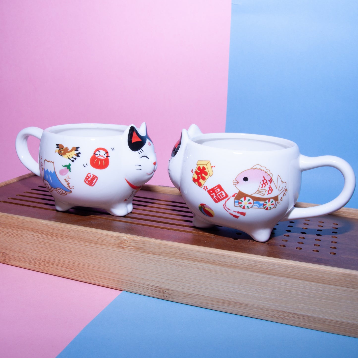 Kawaii Neko Tea Set