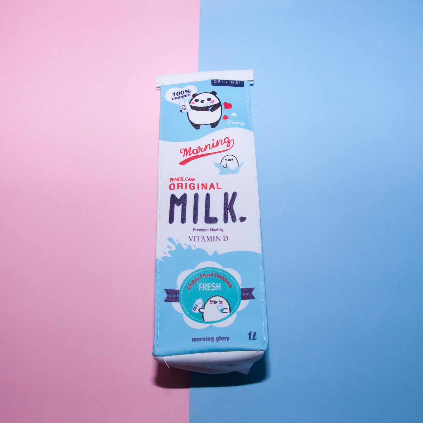 Kawaii Milk Carton Pencil Pouch