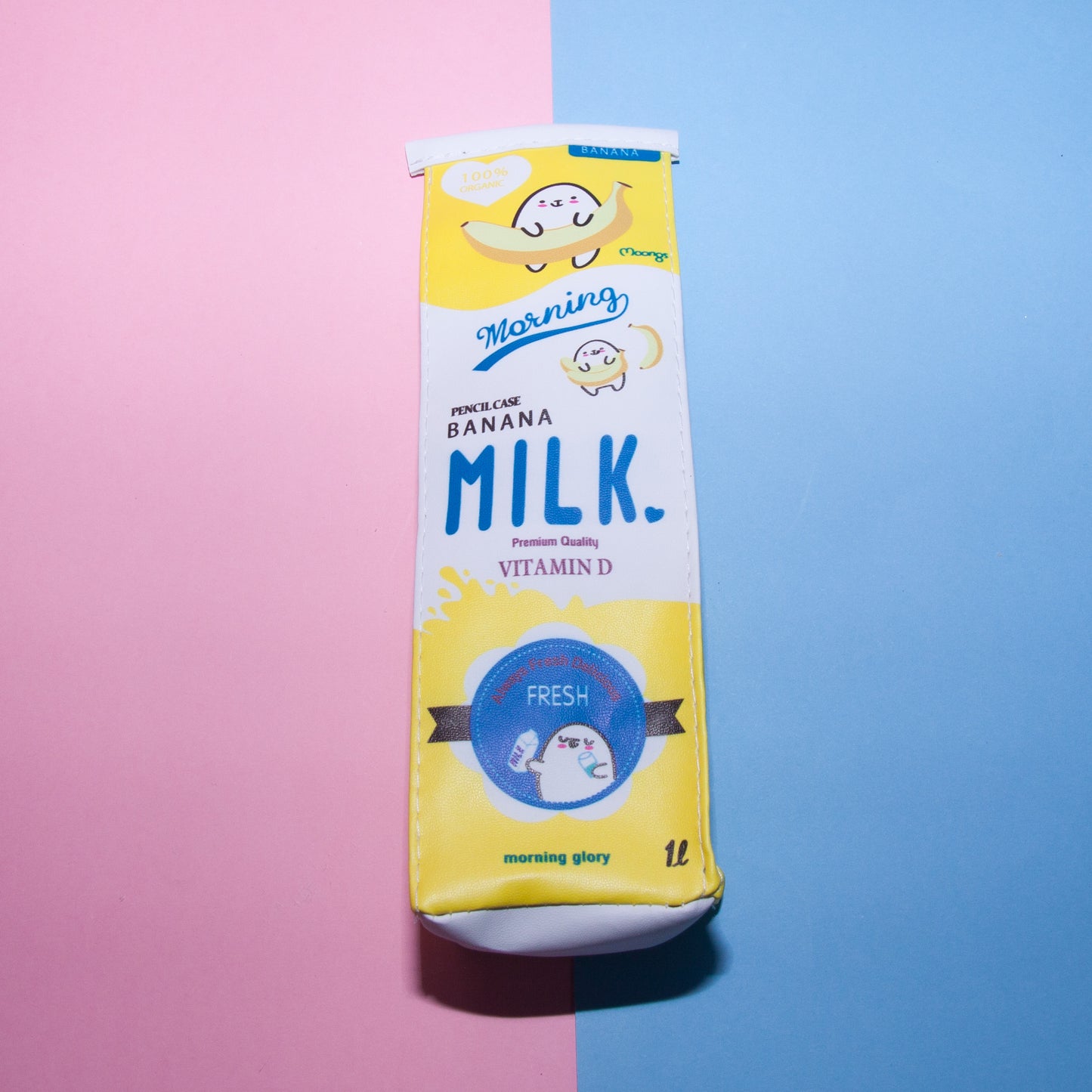 Kawaii Milk Carton Pencil Pouch