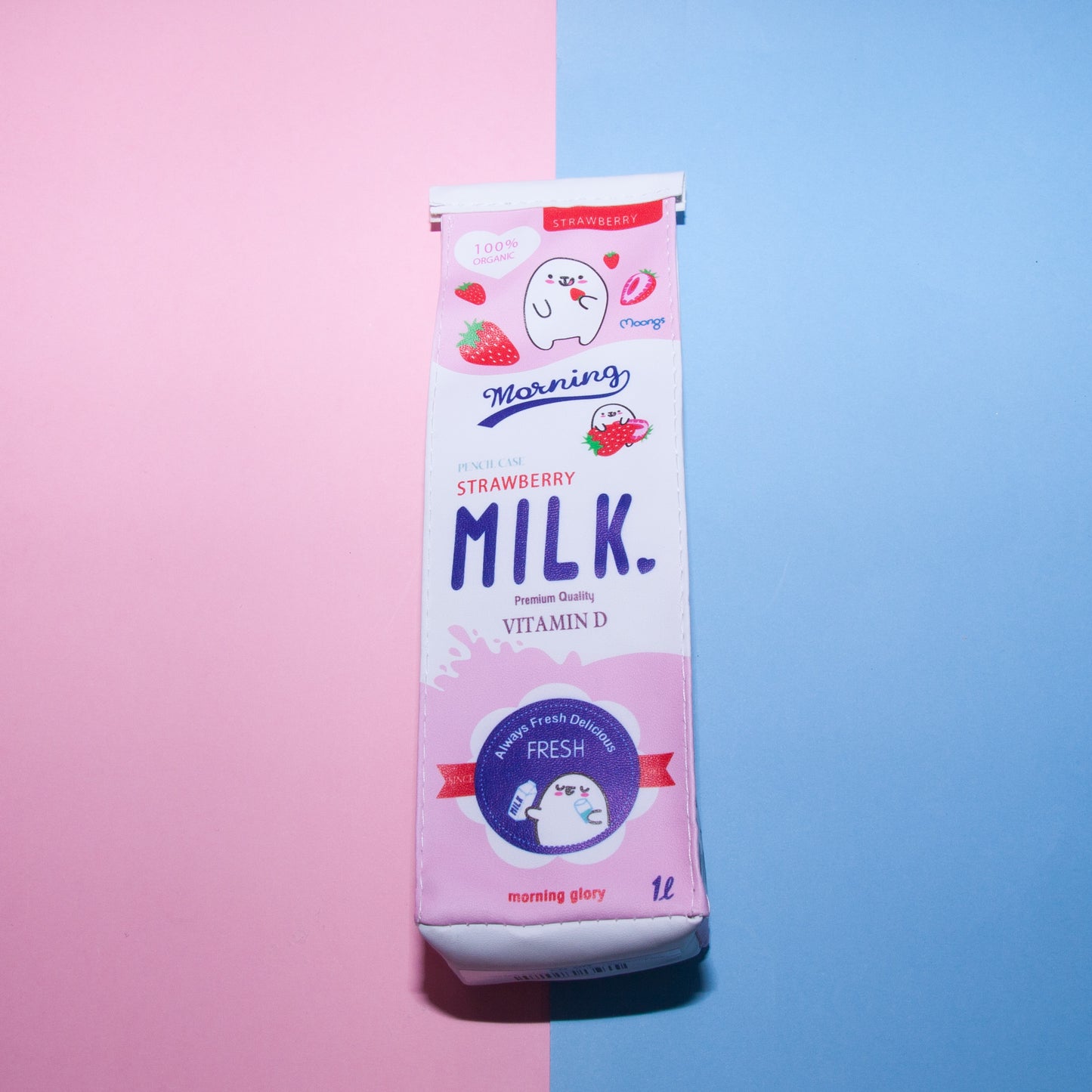 Kawaii Milk Carton Pencil Pouch
