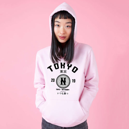Nishi Tokyo Hoodie Pink
