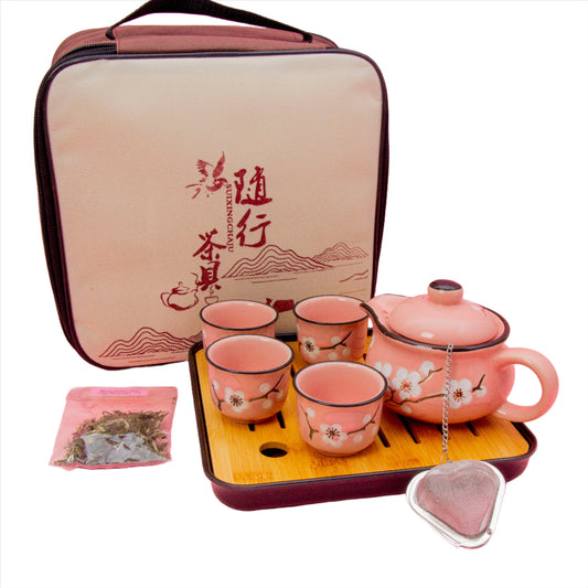 Blossom Travel Tea Set