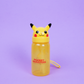 Pikachu Drink Bottle with Straw