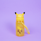 Pikachu Drink Bottle with Straw