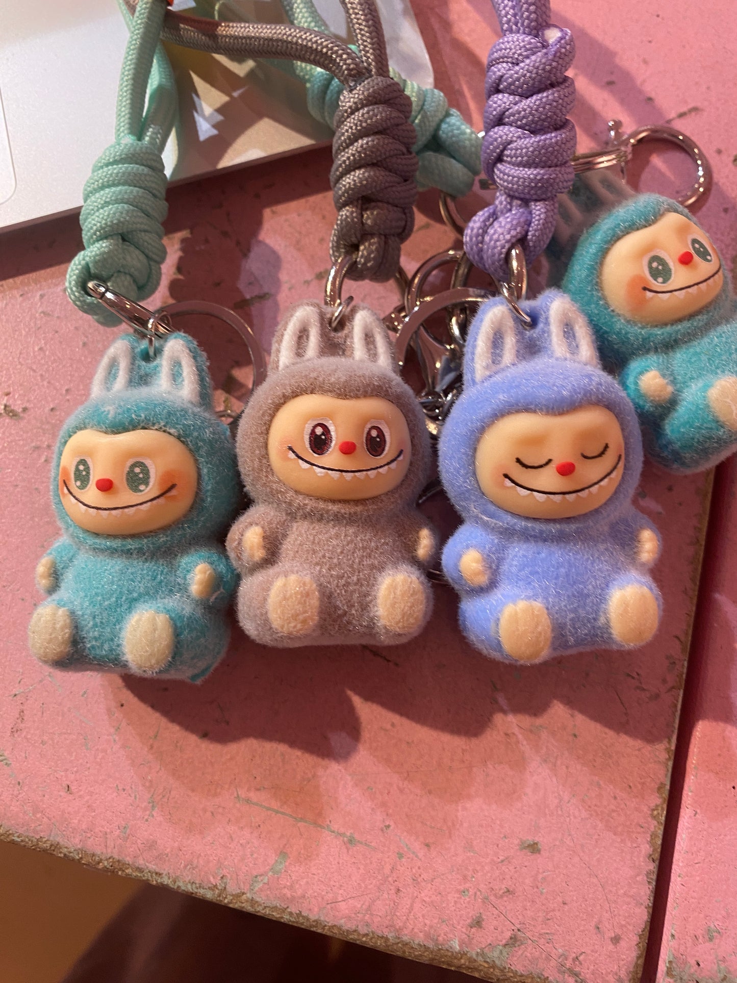 Nishi monsters mini figure keychain