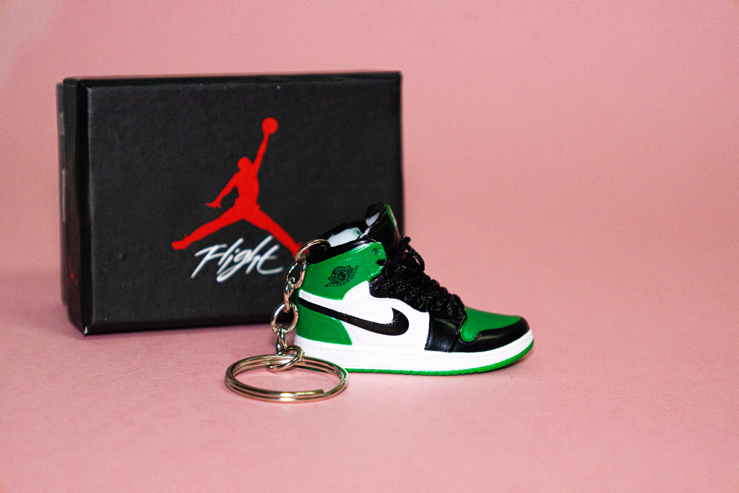 Nike Air Jodan 1 Retro Pine Green Sneaker Keychain