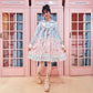 Lolita Blue Bear Dress Onesize