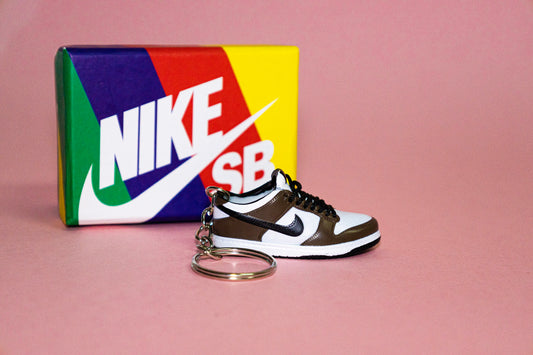 Nike SB Dunk Low Brown Sneaker Keychain