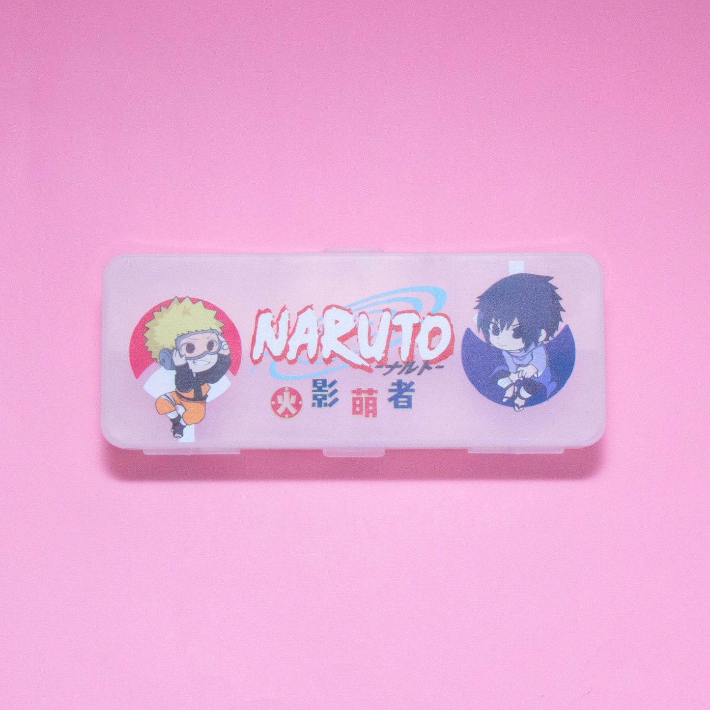 Naruto Transparant Pencil Case