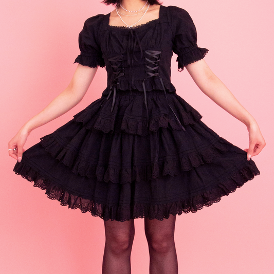 Lolita Co-ord Black