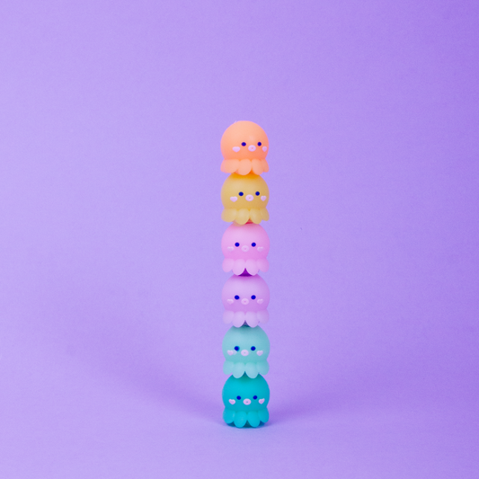 Kawaii Squid Markers