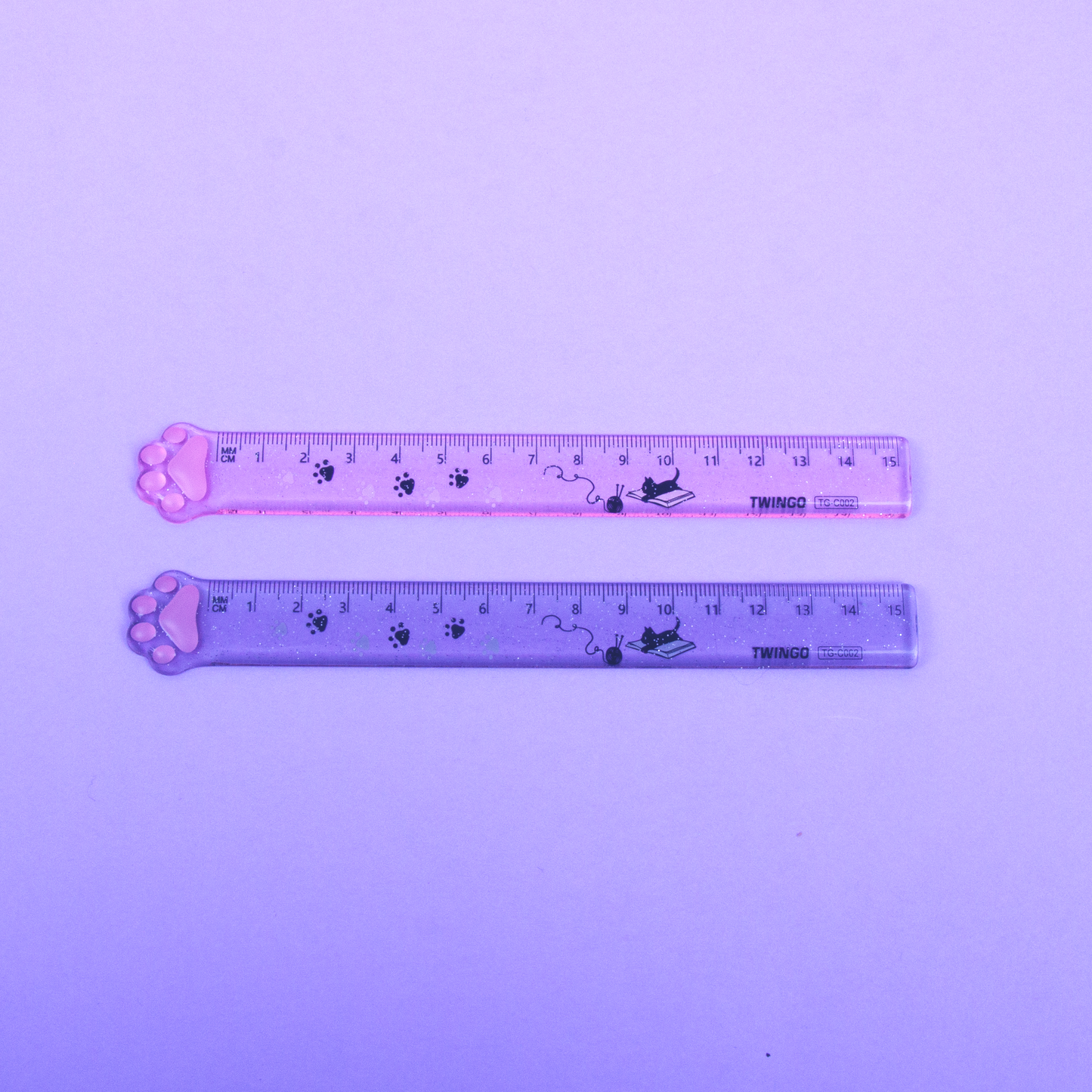 Kawaii Cat Paw Ruler
