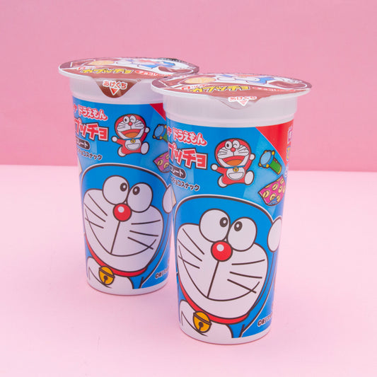 Lotte Doraemon Choco Covered Corn Puff