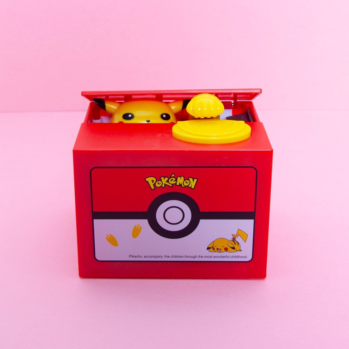 Pokemon Pikachu Piggy Bank Saving Box
