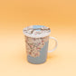 H&K Tea Mug with Filter Almond Blossom